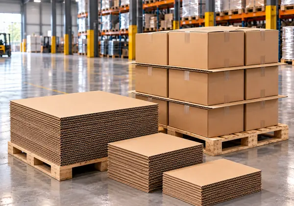 Separadores de cartón para empaque industrial